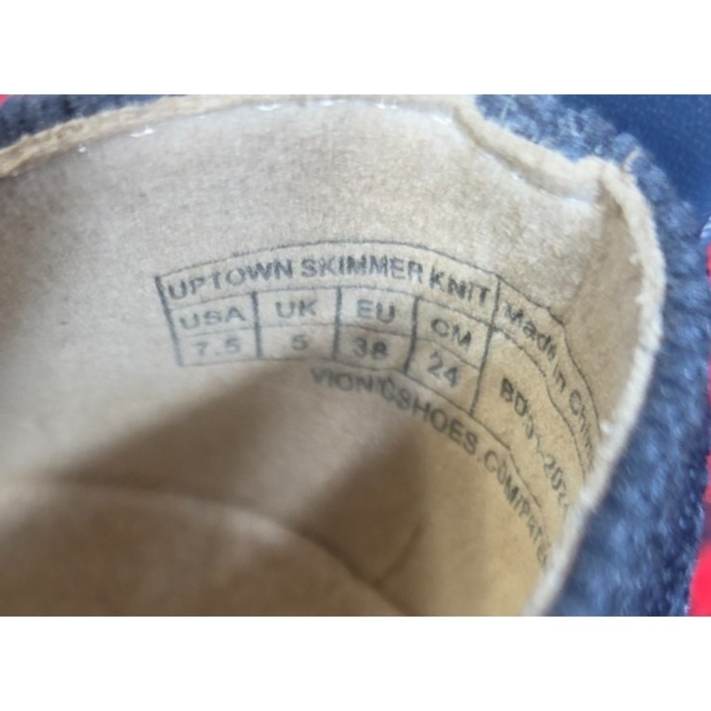 Vionic Uptown Skimmer Knit Navy Blue Women's sz 7.5 Ortho Arch Support - Picture 8 of 8